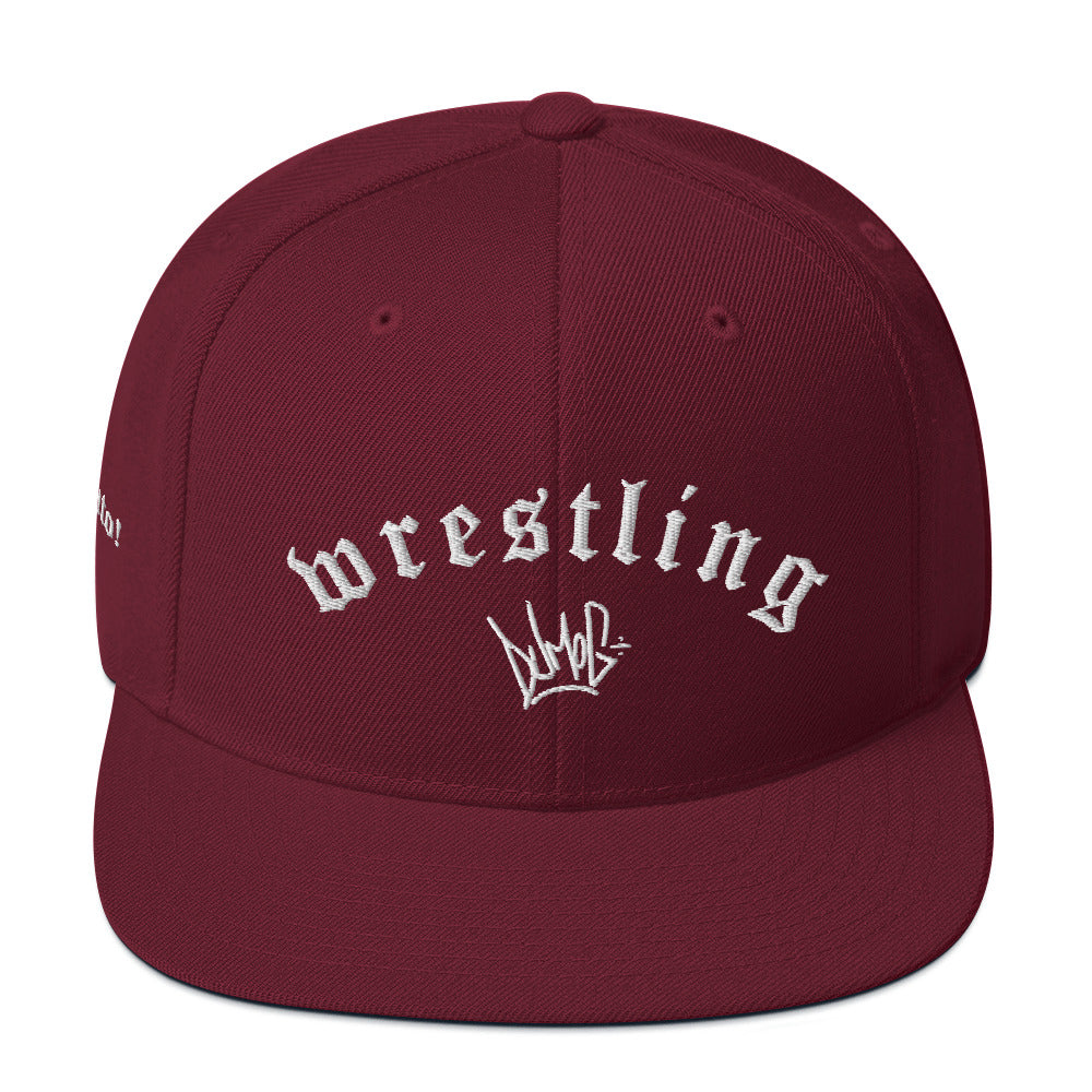 Wrestling Snapback Hat