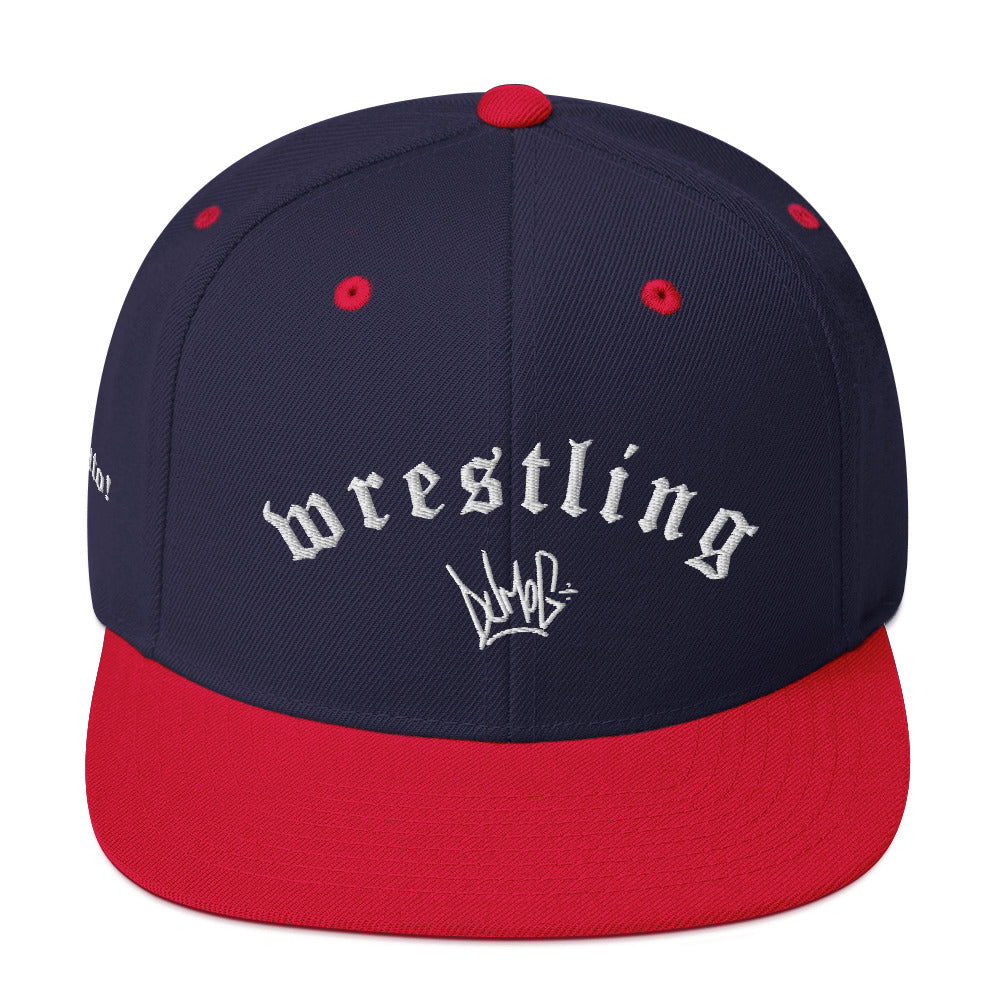 Wrestling Snapback Hat